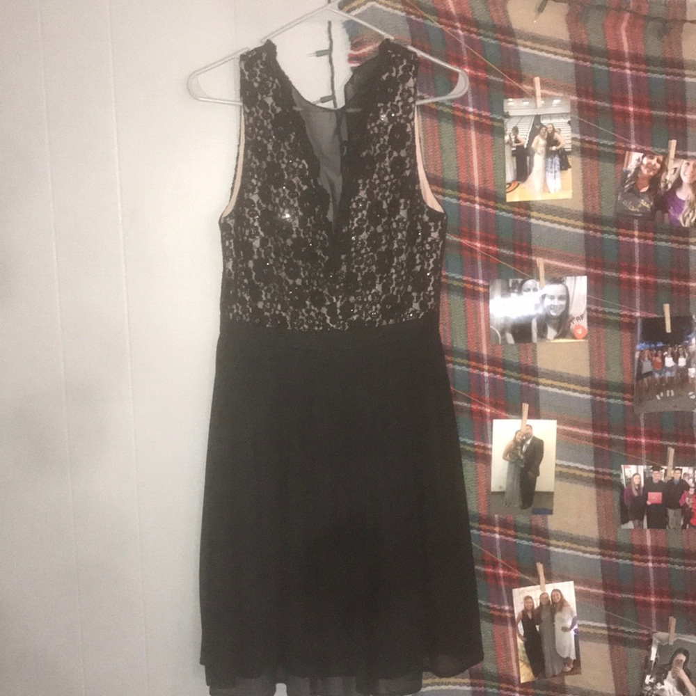 Black homecoming dress